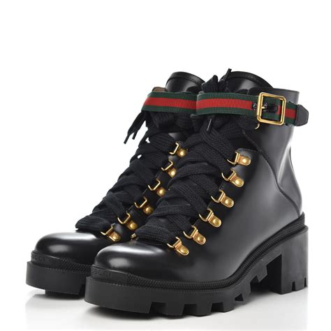 gucci combat boots for women